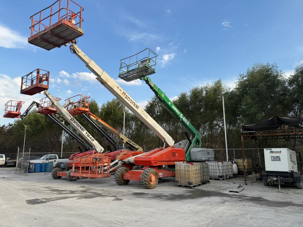 Renta de Plataformas de elevación